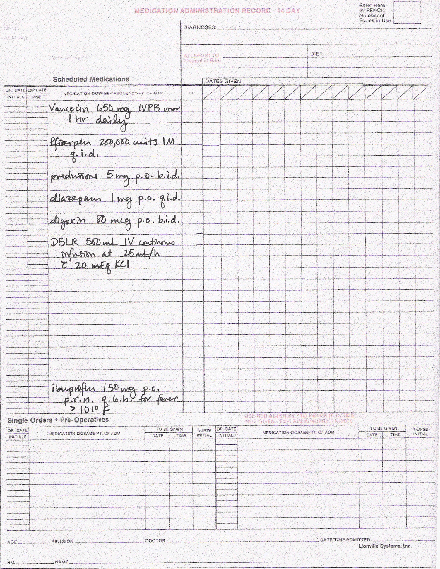 Milligrams To Milliliters Chart